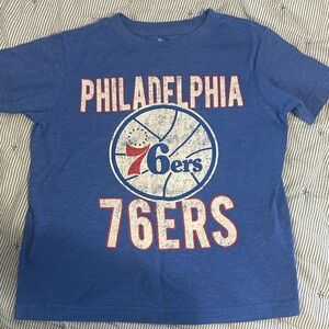 NBA Philadelphia 76ers Blue Kids Tee